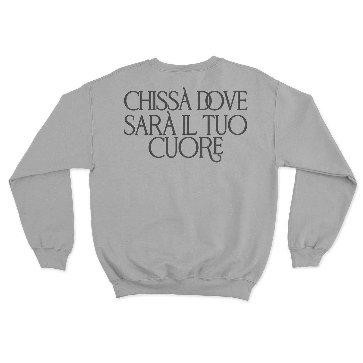 Felpa "Chissà dove sarà il tuo cuore" - Avantgarde