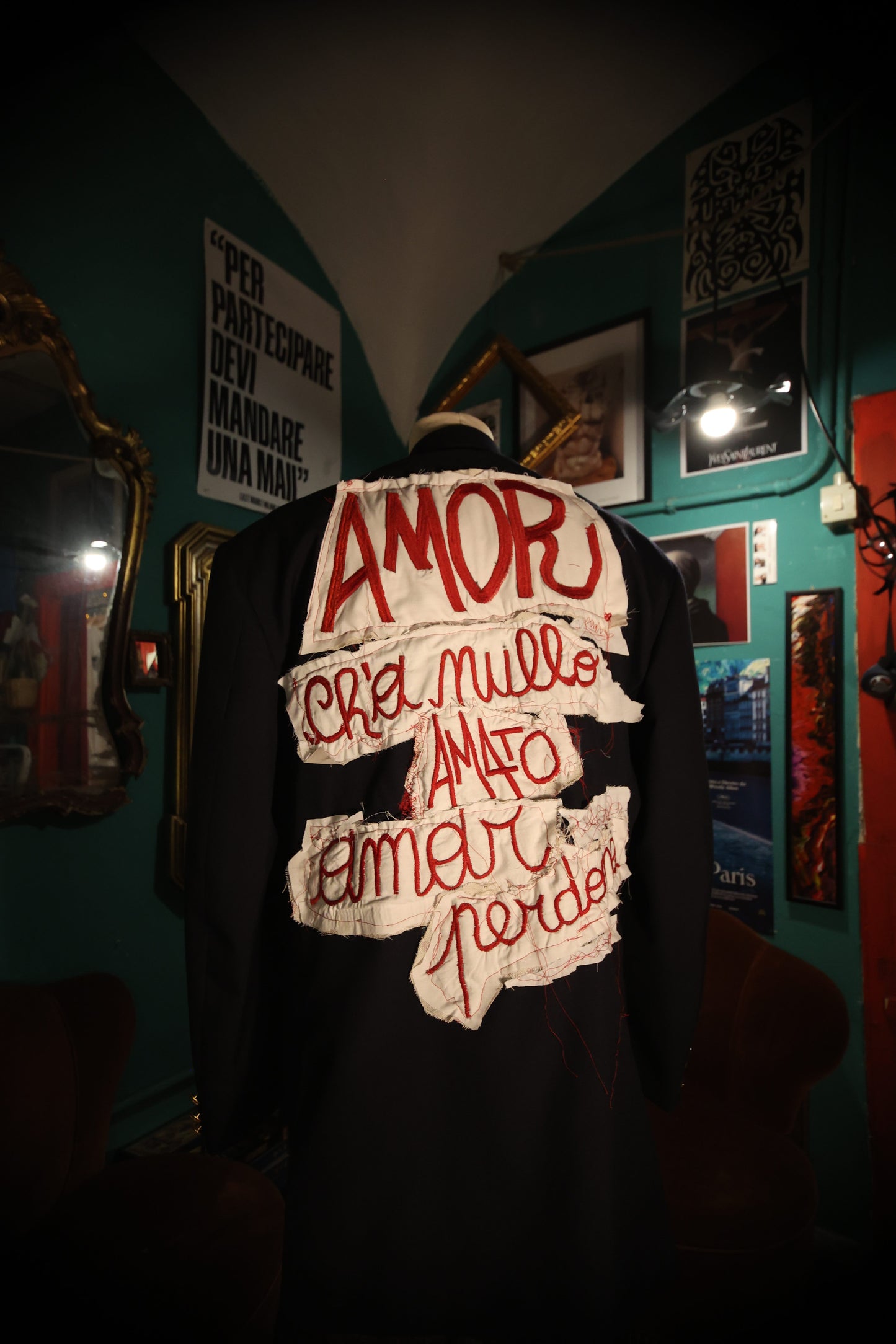 Blazer Handmade "Canto V" - Avantgarde