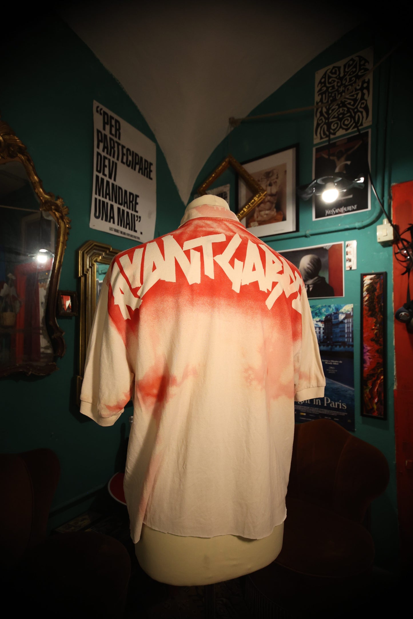 Polo Handmade "Bleach I" - Avantgarde