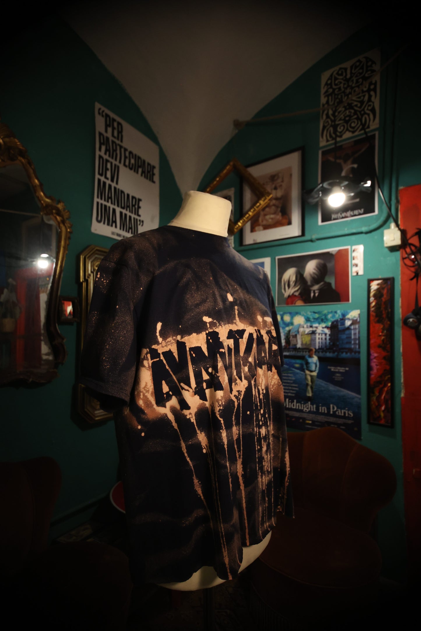 T-Shirt Handmade "Liquid" - Avantgarde