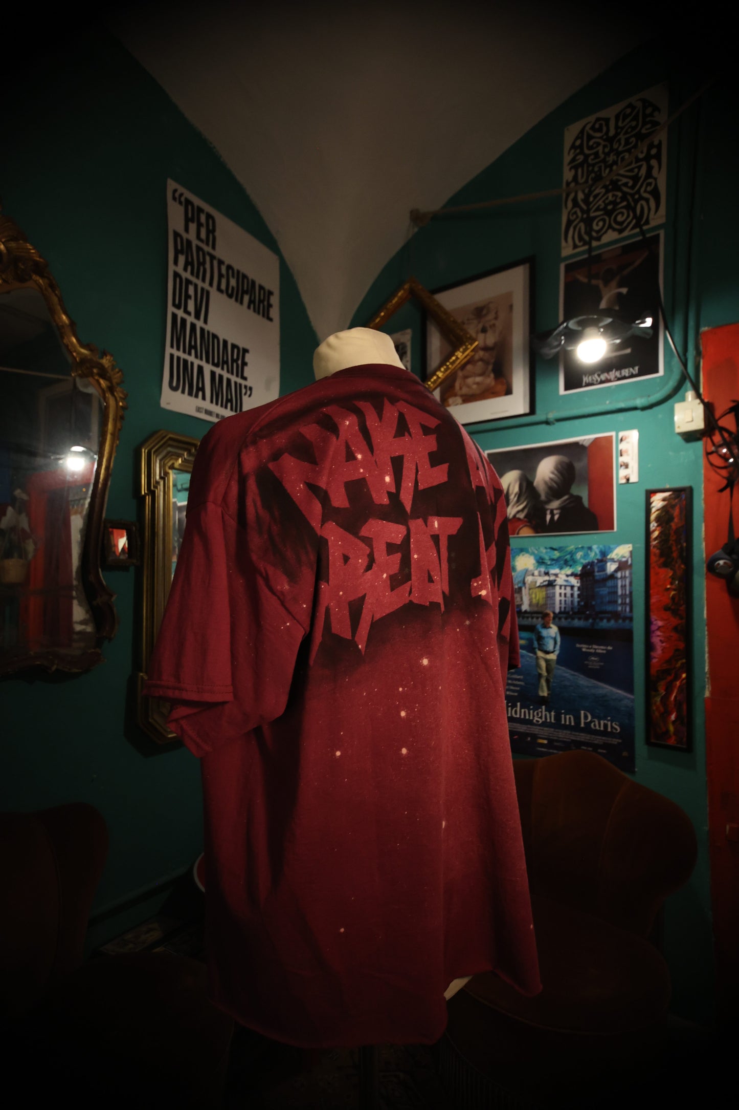 T-Shirt Oversize "Make Art Great Again" - Avantgarde
