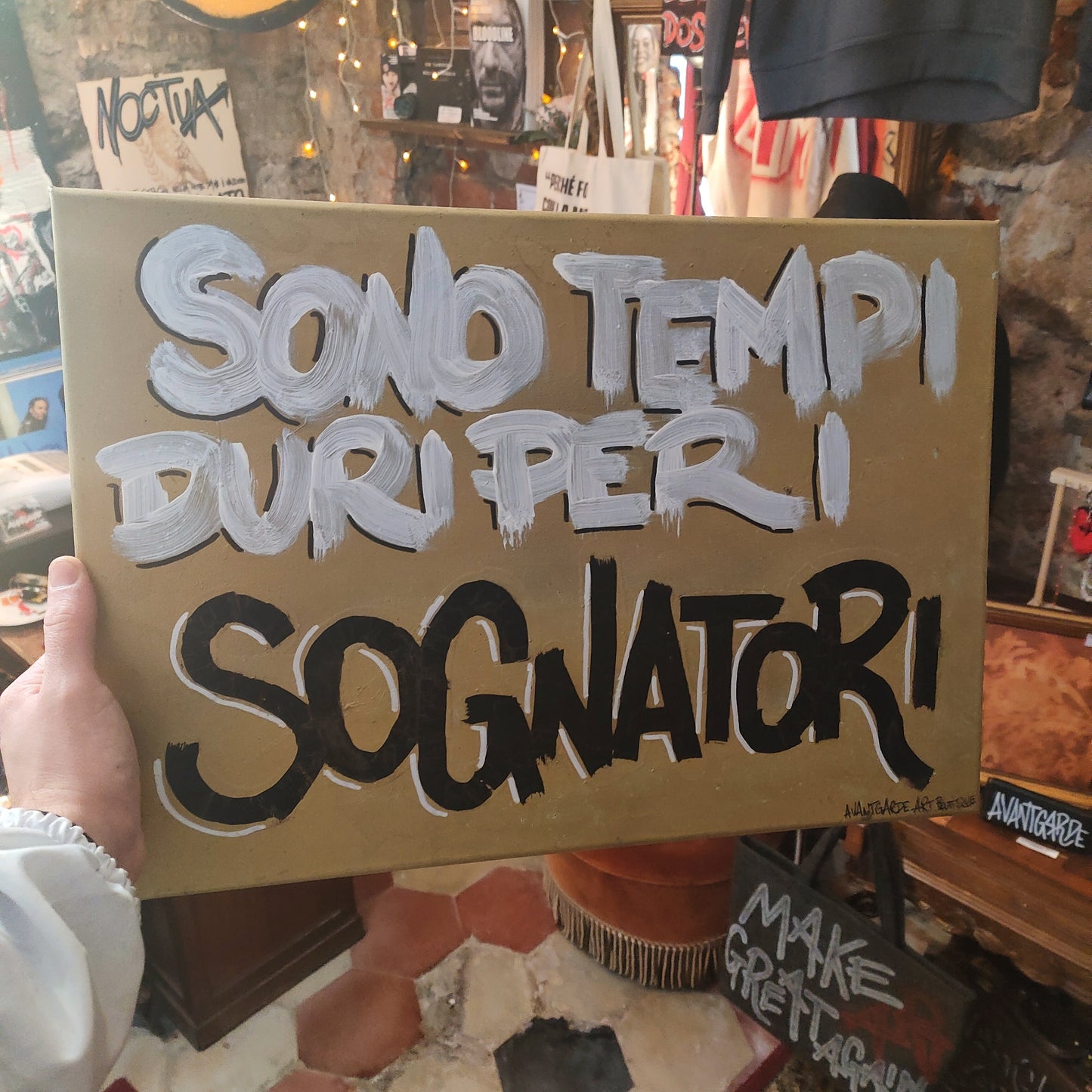 SONO TEMPI DURI PER I SOGNATORI