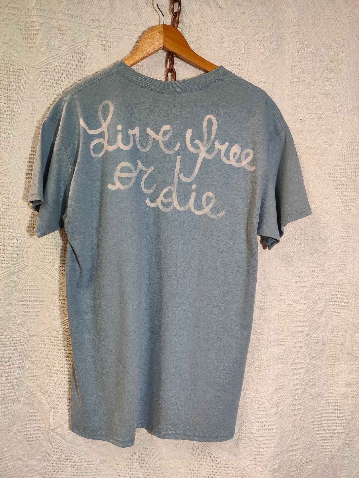 T-Shirt Handmade "Live Free" - Avantgarde
