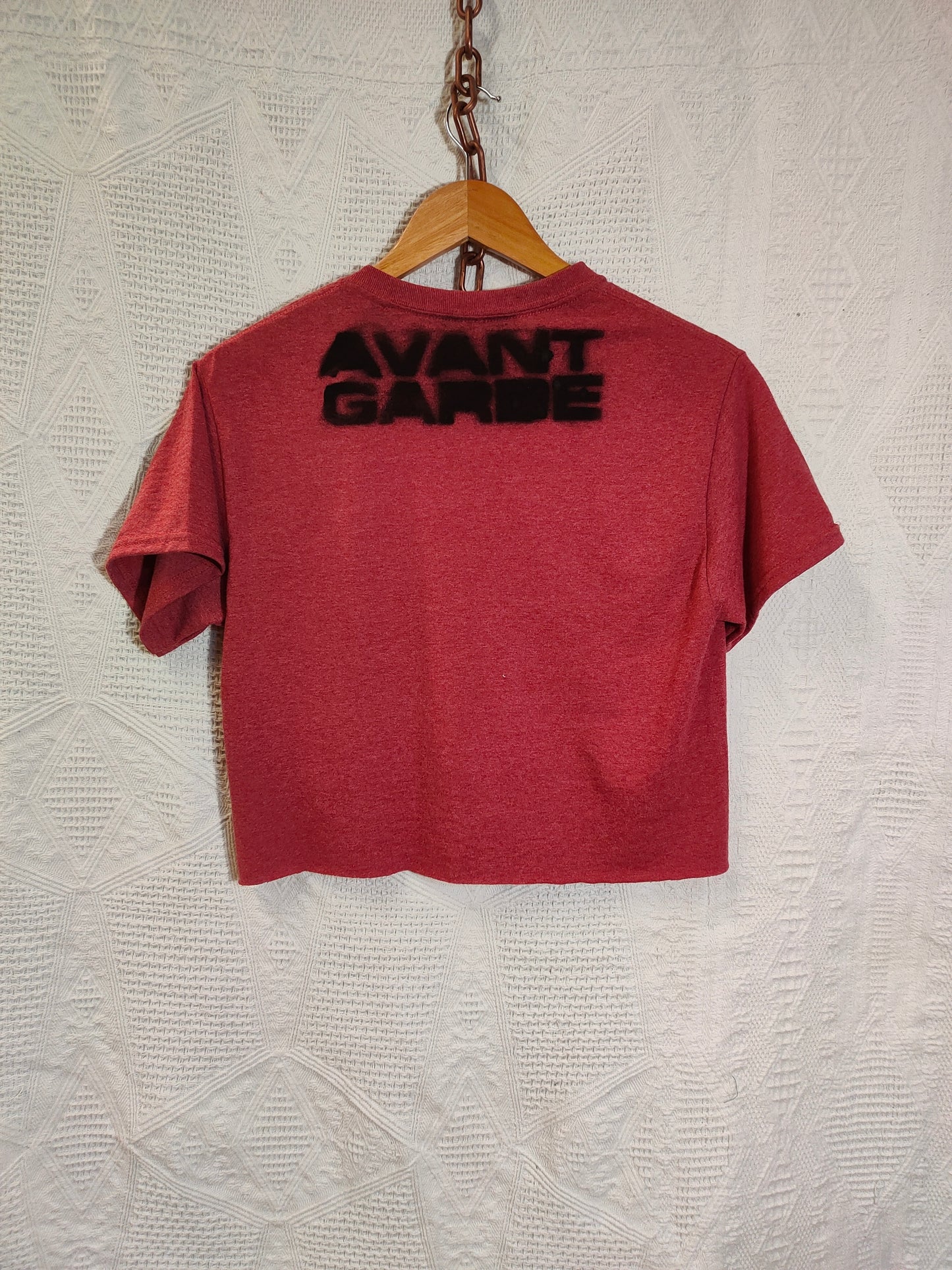 T-Shirt Crop "Live Free" - Avantgarde