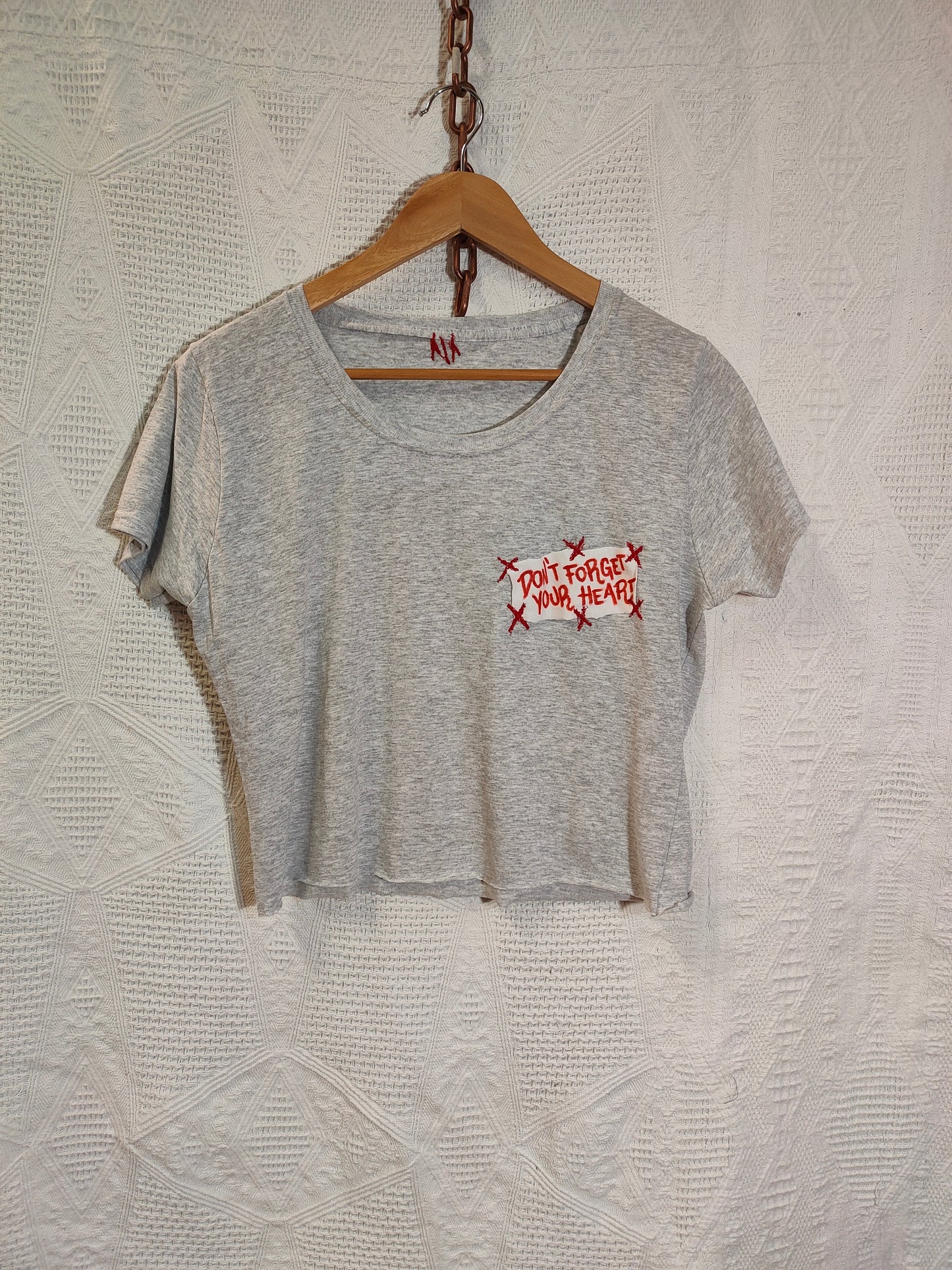 T-Shirt Crop "Memory" - Avantgarde