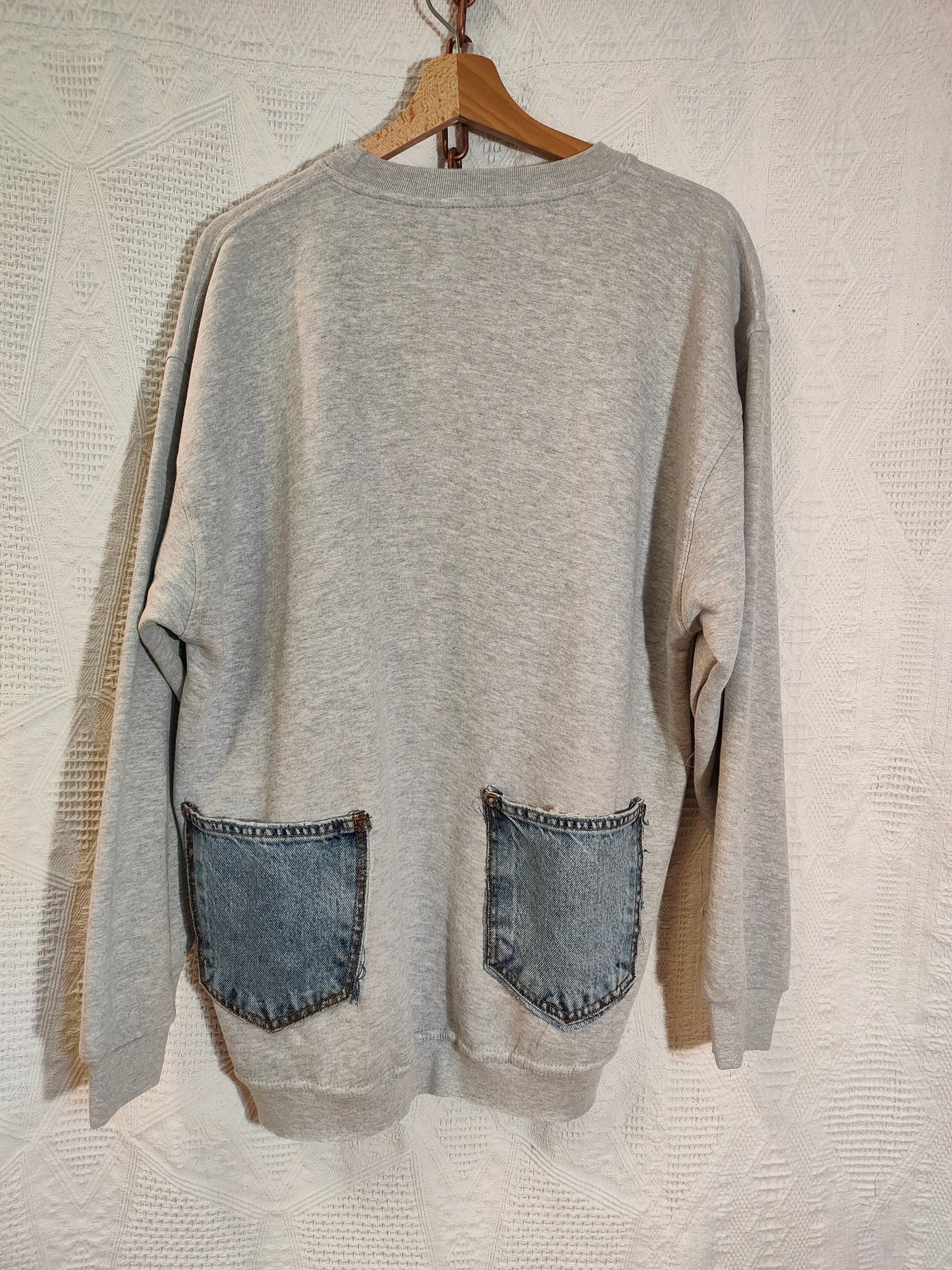 Felpa Handmade "Denim II" - Avantgarde