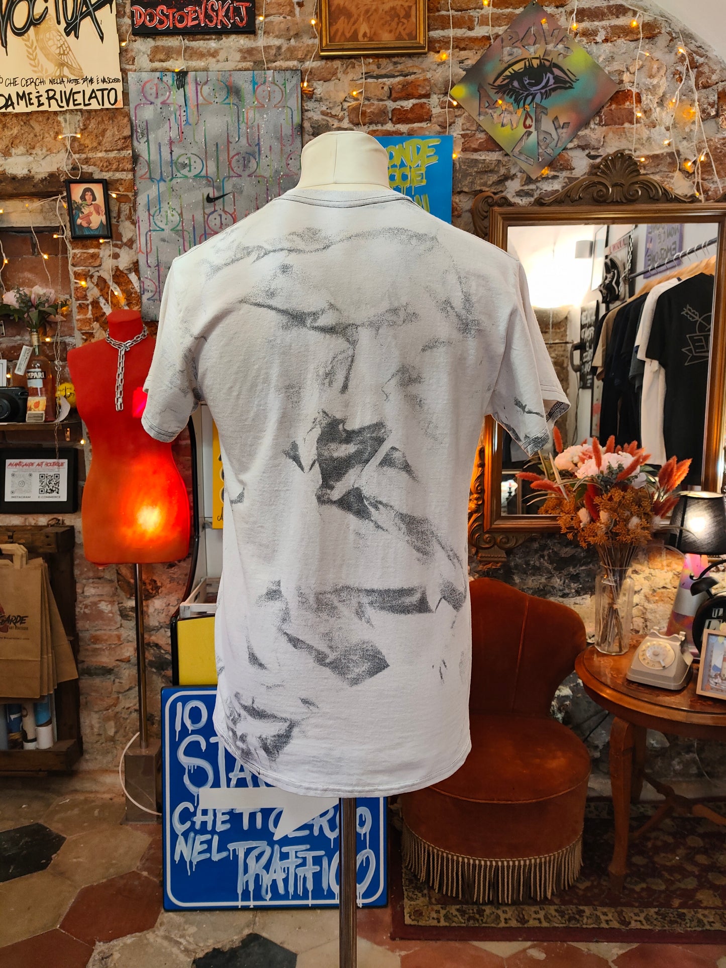 T-Shirt Handmade "Marble" - Avantgarde