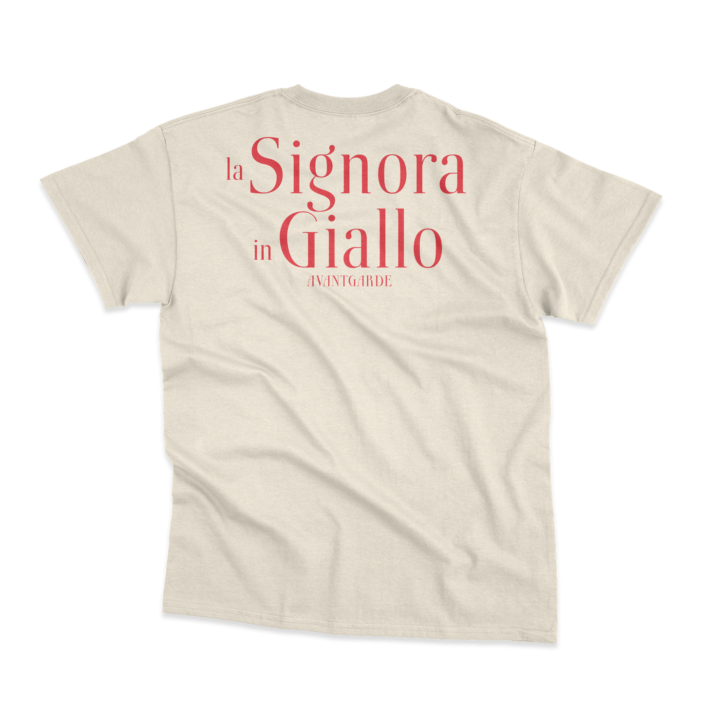 T-Shirt "La Signora in Giallo" - Avantgarde