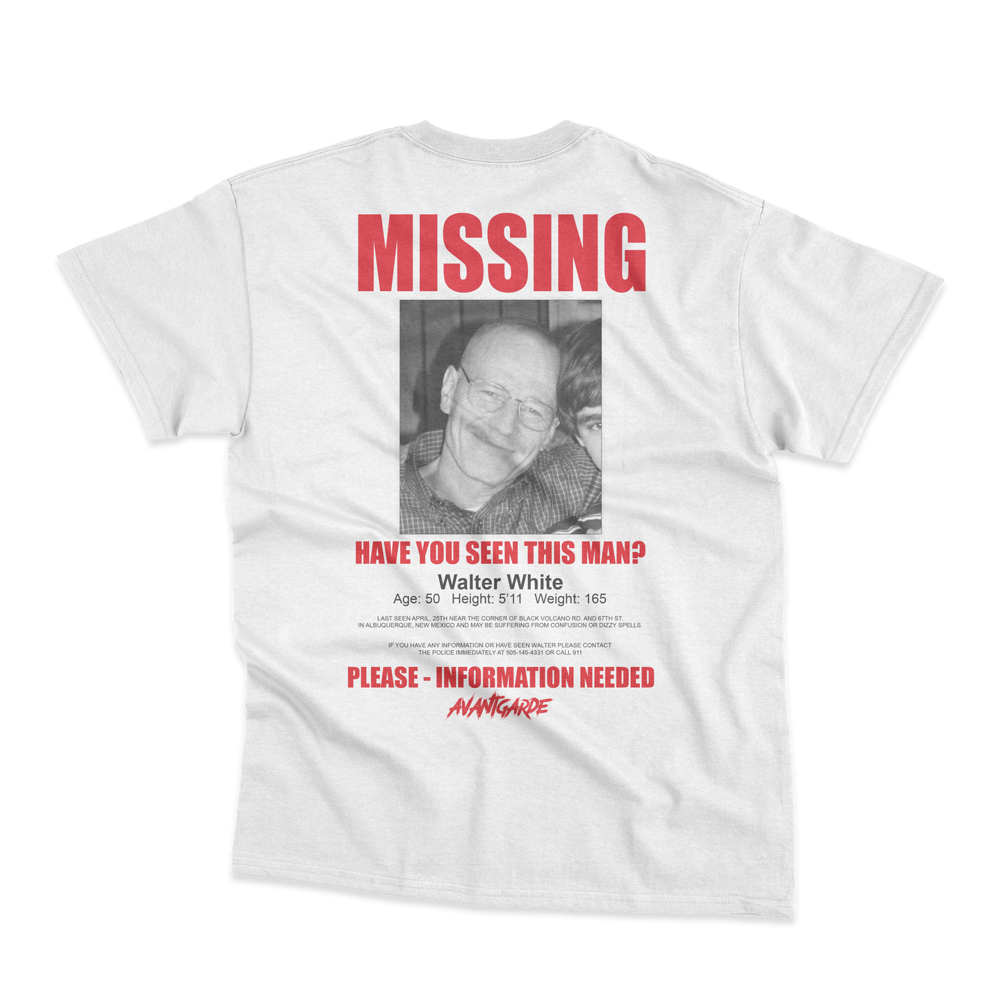 T-Shirt "Breaking Bad" - Avantgarde