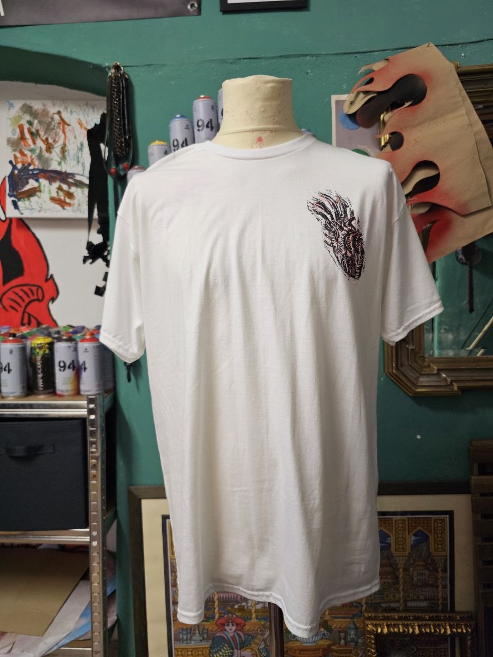T-Shirt Handmade "Danser Sur Les Ruines" - Avantgarde