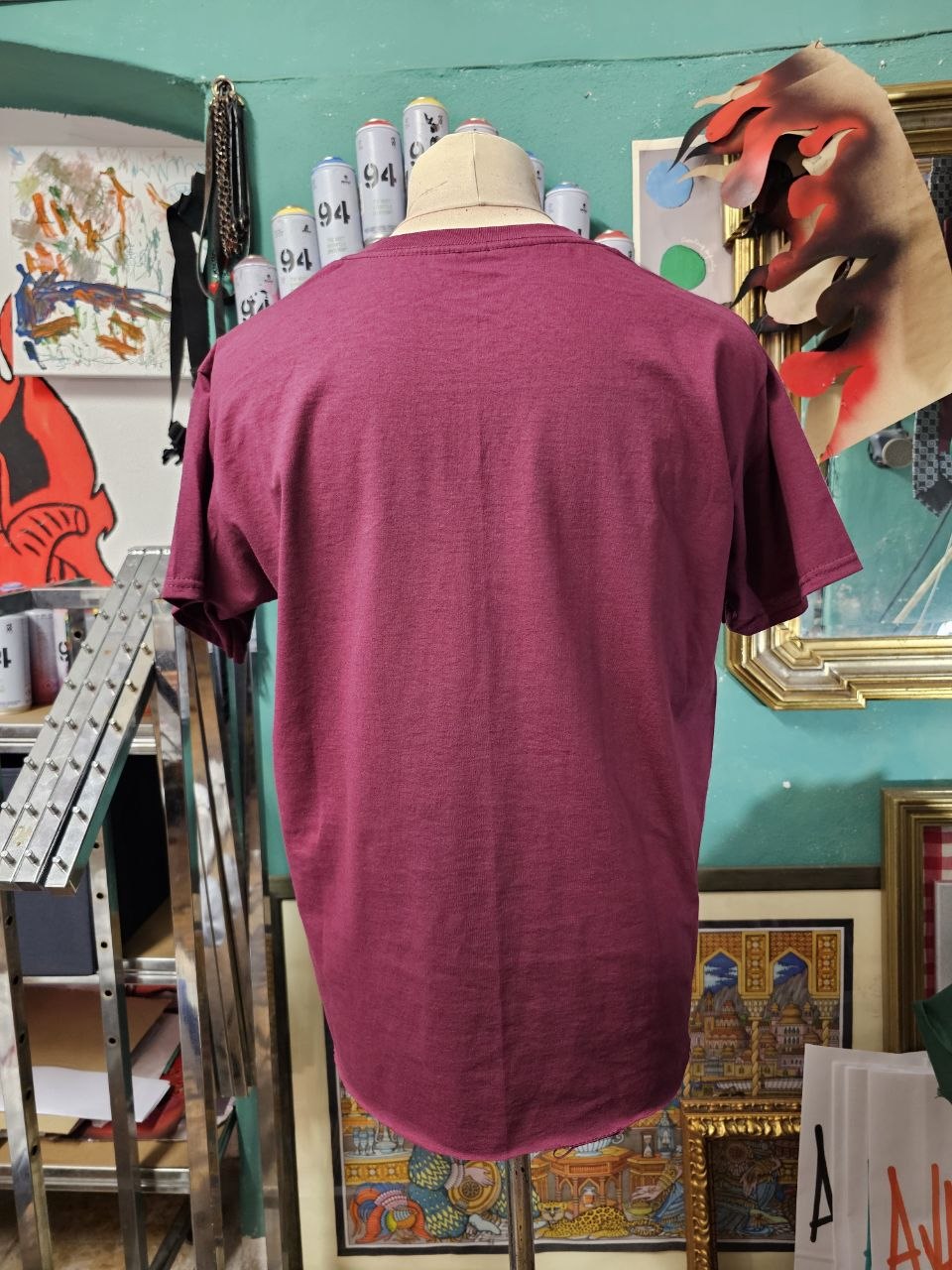 T-Shirt Handmade "Flame" - Avantgarde