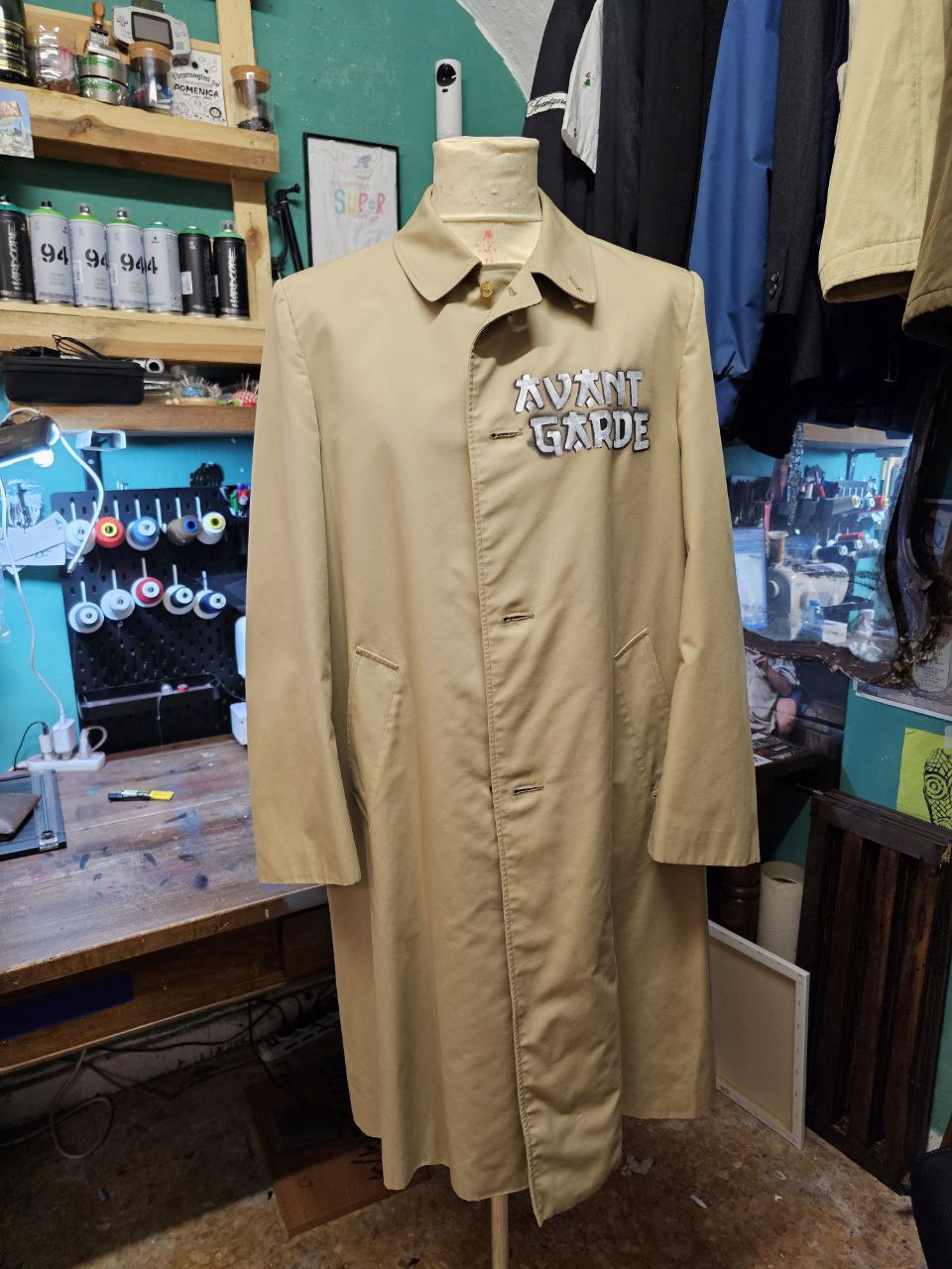 Trench Handmade "Demon" - Avantgarde