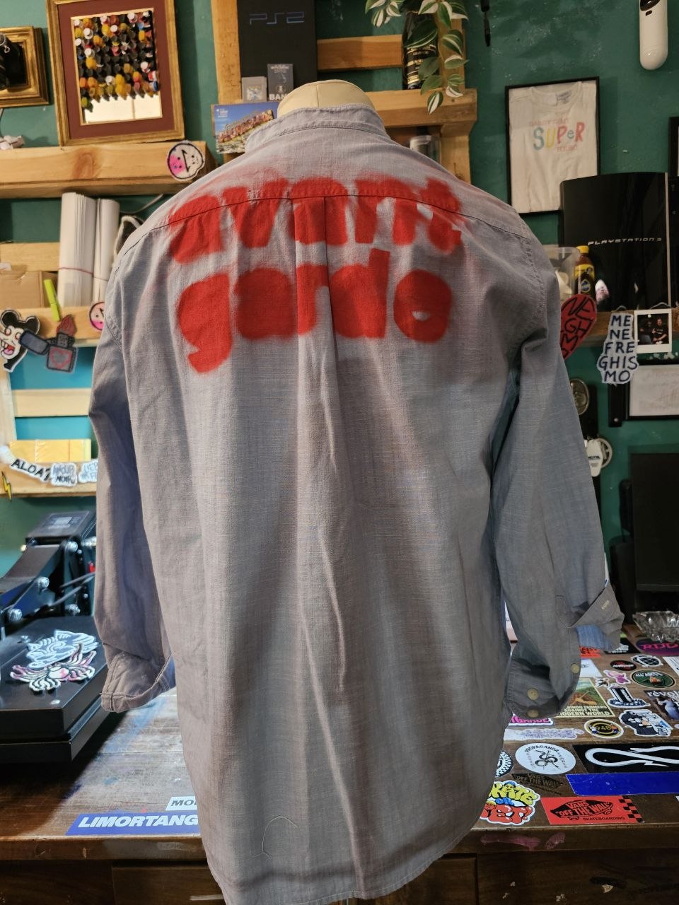 Zip-Up Shirt "Rebelle" - Avantgarde