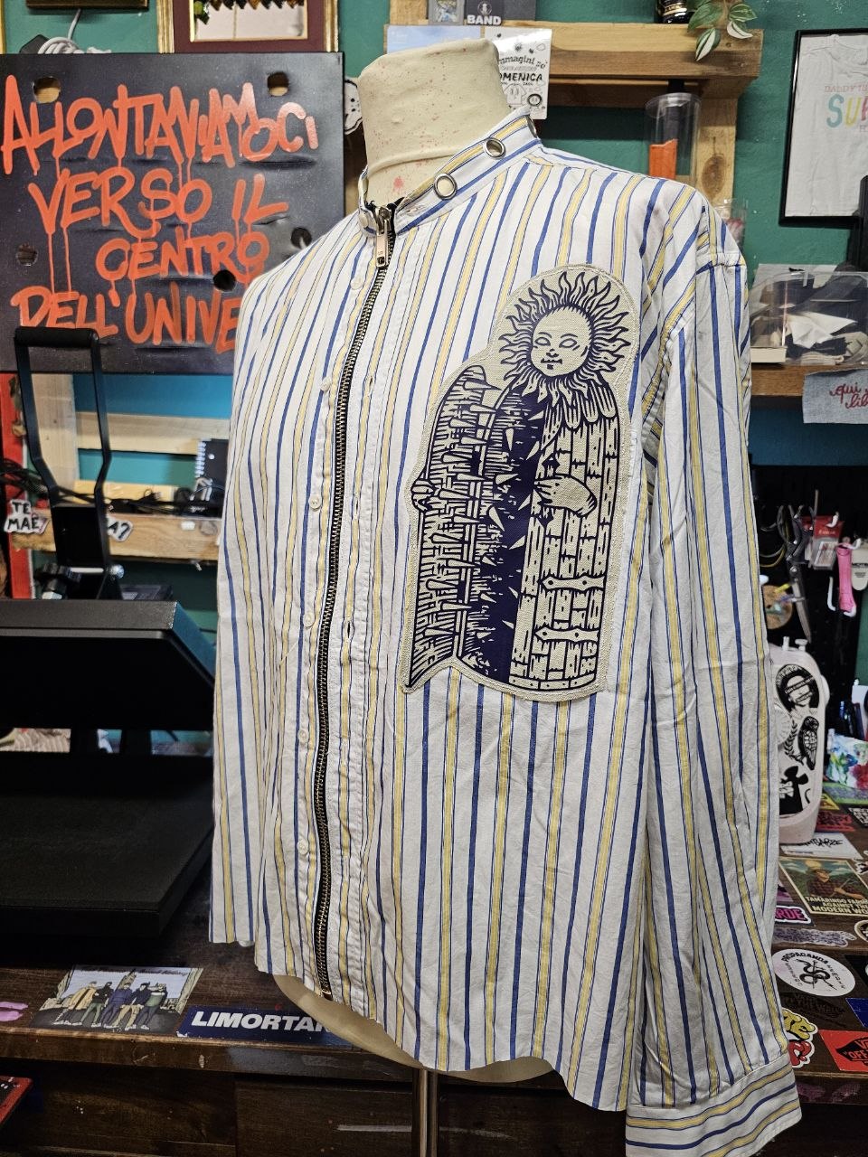Camicia con Zip "Torture" - Avantgarde