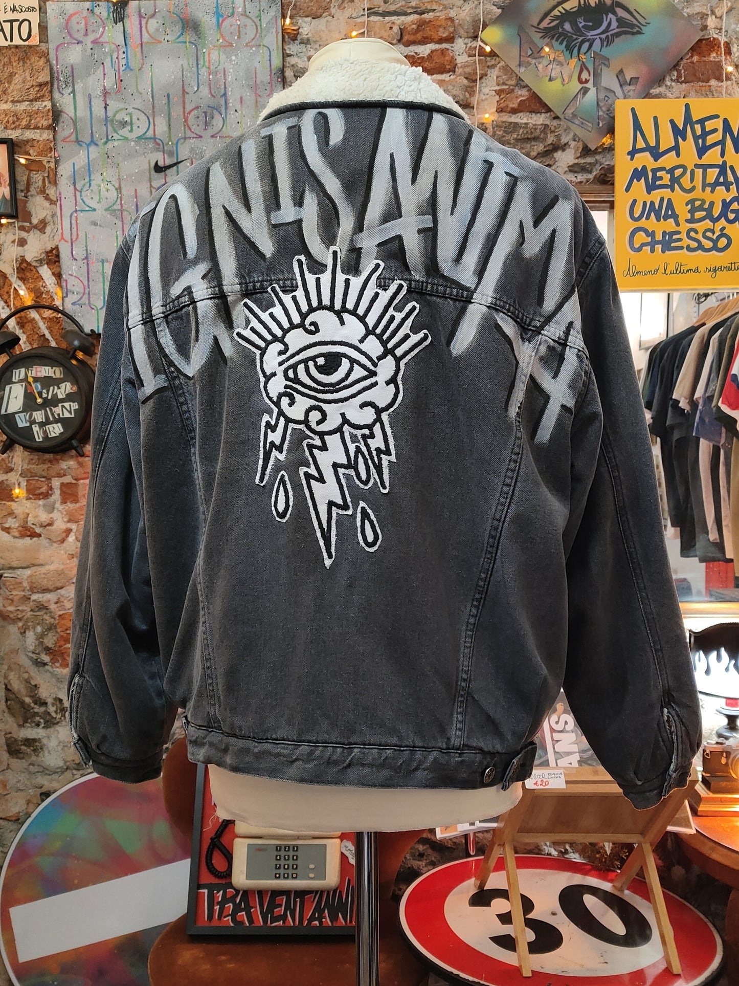 Giacca Trucker "Ignis Anima" - Avantgarde