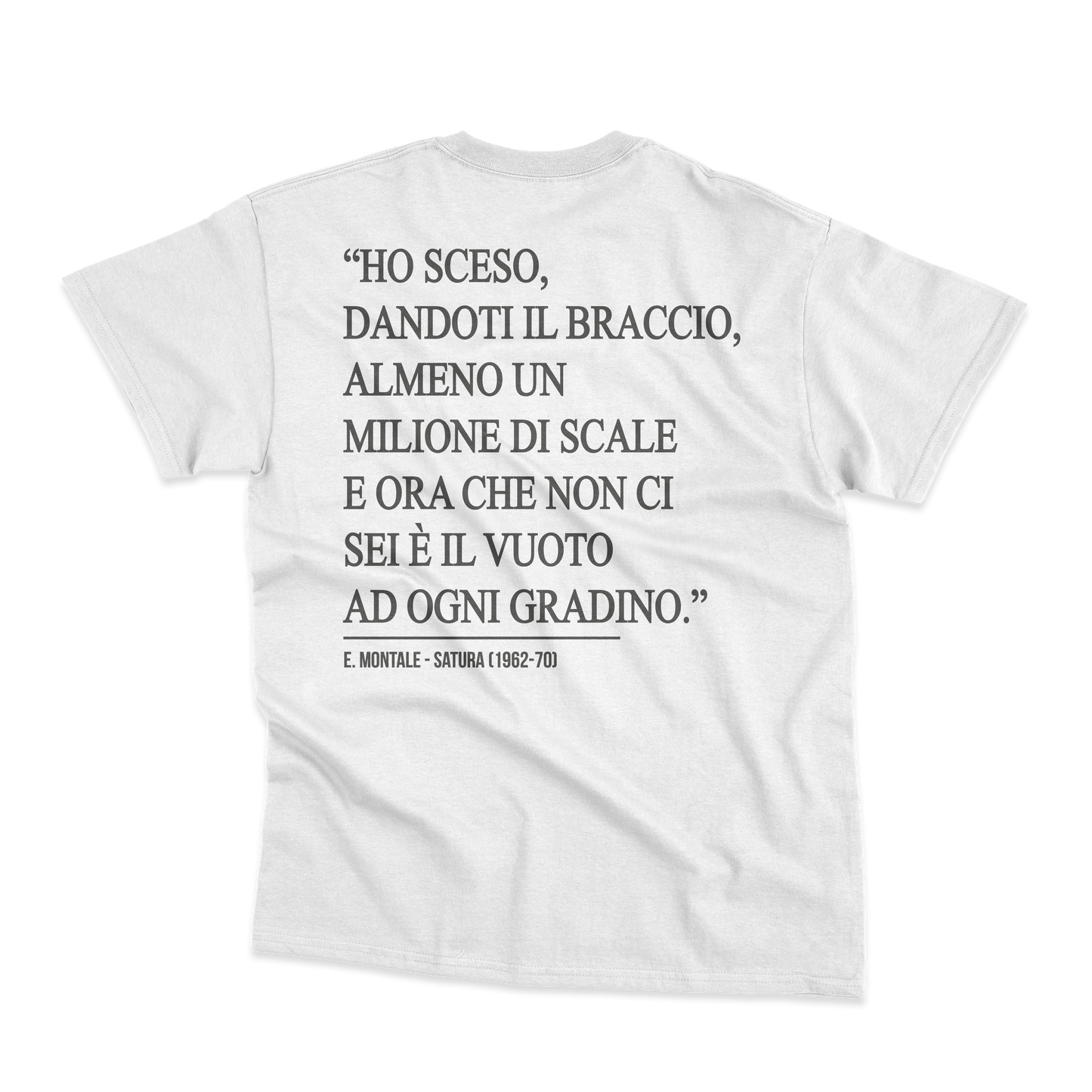 T-Shirt "E. Montale" - Avantgarde