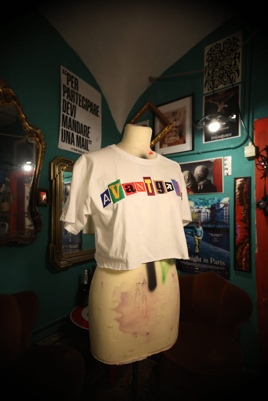 T-Shirt Handmade "Newspaper" - Avantgarde