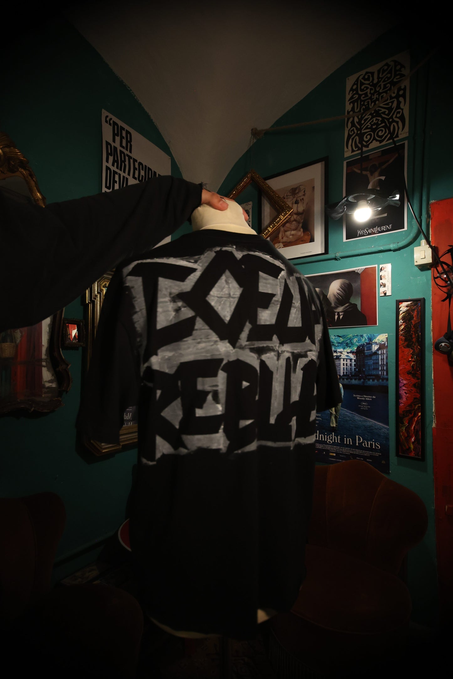 T-Shirt Oversize "Coeur Rebelle" - Avantgarde