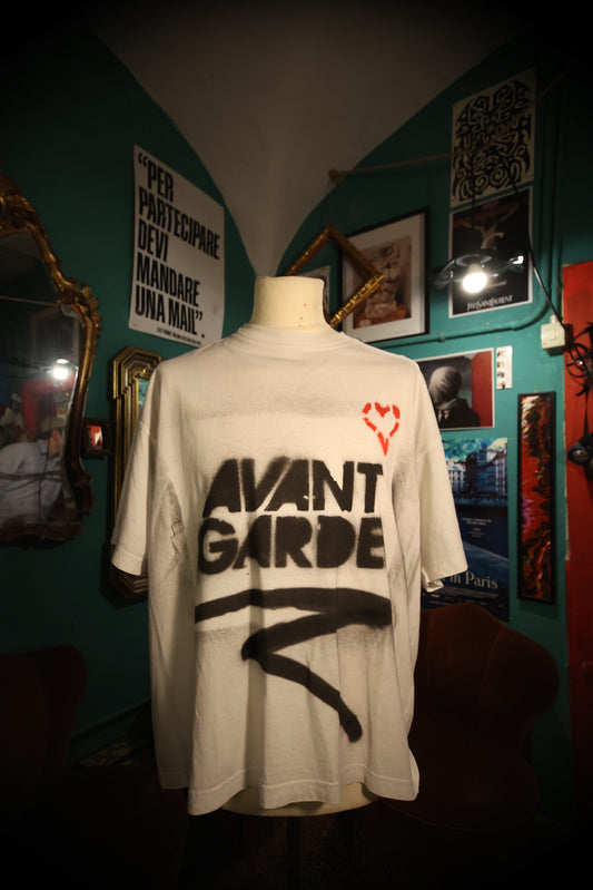 T-Shirt Handmade "Coeur Rebelle" - Avantgarde