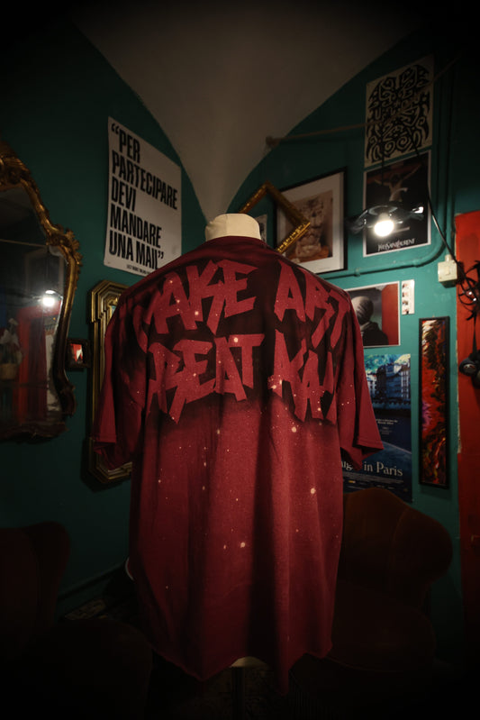 T-Shirt Oversize "Make Art Great Again" - Avantgarde