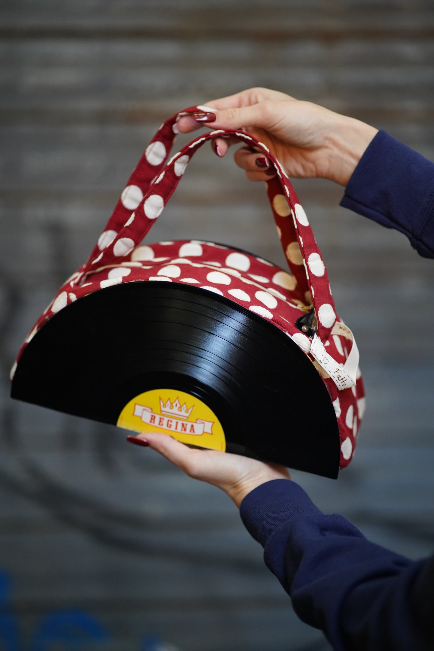 Borsa con Vinile "Regina" - Avantgarde