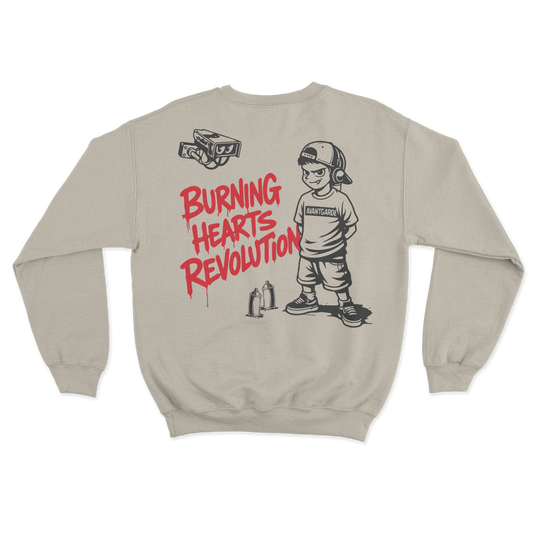 Felpa "Burning Hearts Revolution" - Avantgarde