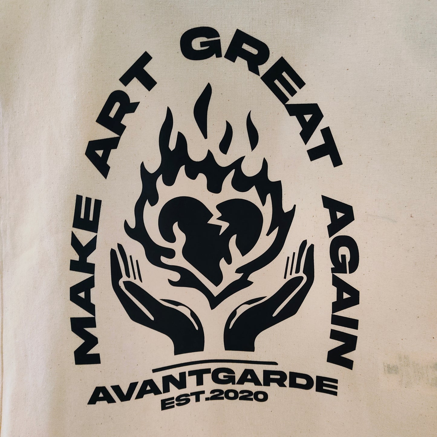 TOTE BAG "MAKE ART GREAT AGAIN"