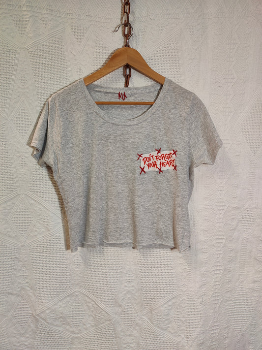T-Shirt Crop "Memory" - Avantgarde