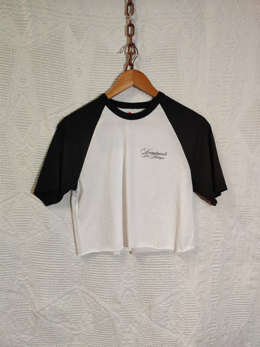 T-Shirt Crop "Baseball II" - Avantgarde