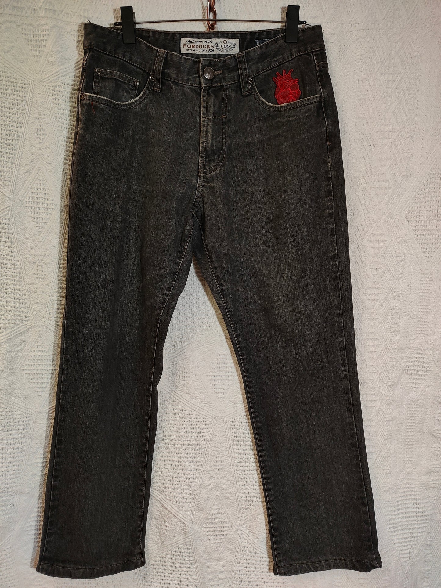 Jeans Handmade "Lotus" - Avantgarde