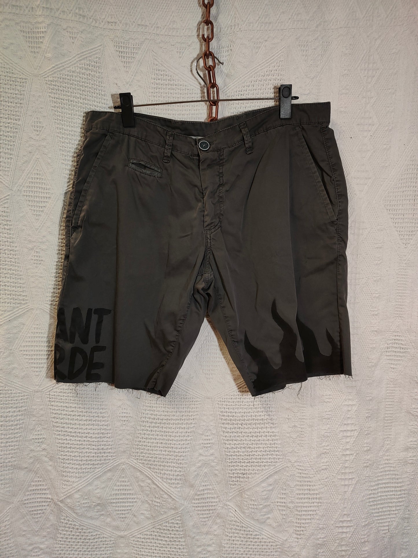 Shorts Handmade "Flame" - Avantgarde