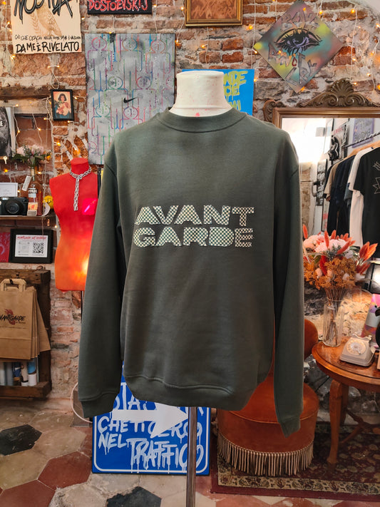 Felpa Handmade "Nessun Compromesso" - Avantgarde