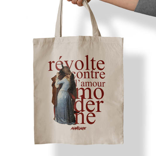 Tote Bag "Révolte contre l'amour moderne"