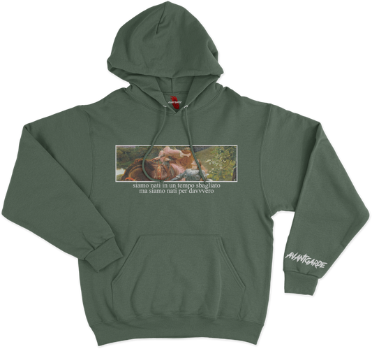 Felpa "Siamo nati in un tempo sbagliato" - Avantgarde