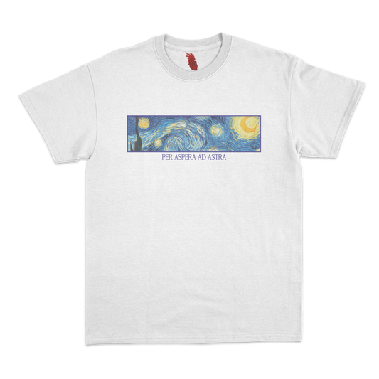 T-Shirt "Van Gogh" - White - Ed. Limitata