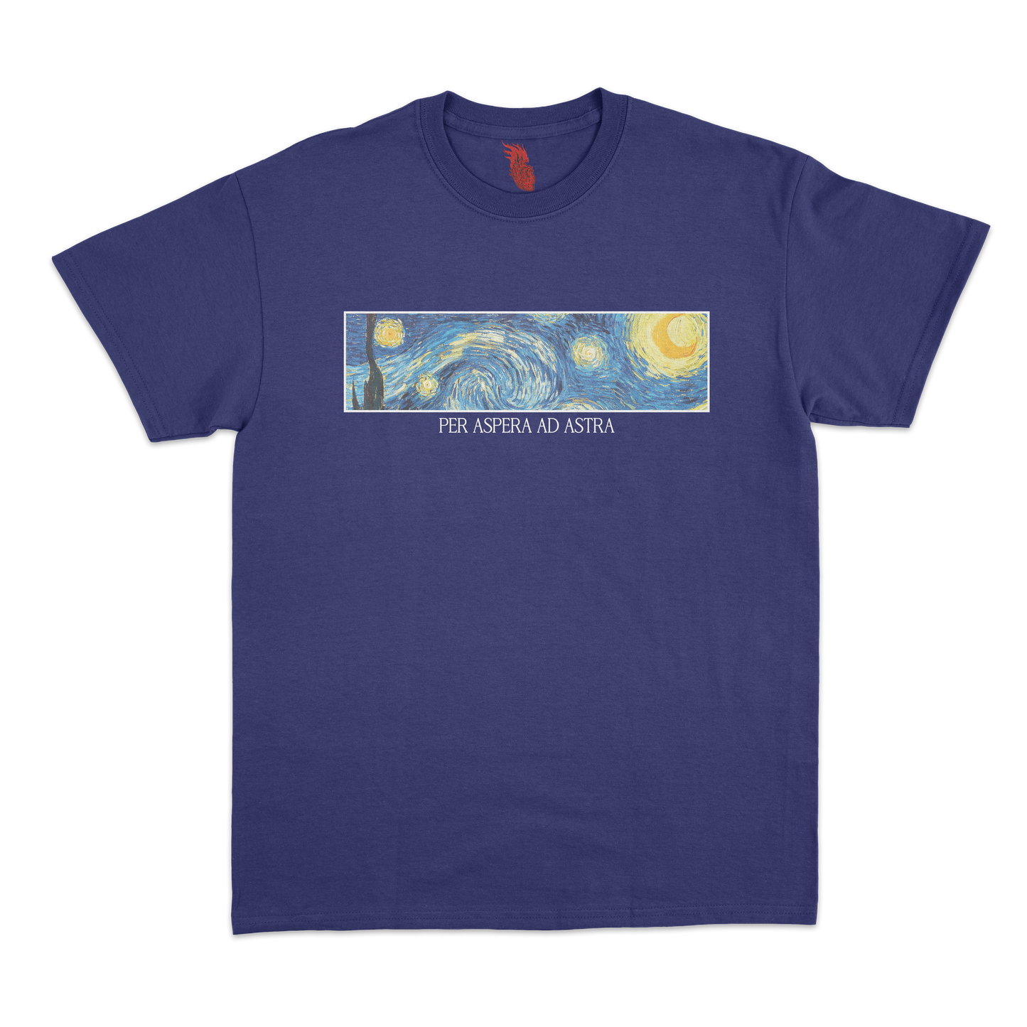 T-Shirt "Van Gogh" - Navy - Ed. Limitata