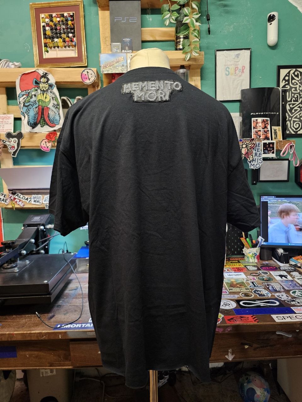 T-Shirt Handmade "Memento Mori" - Avantgarde