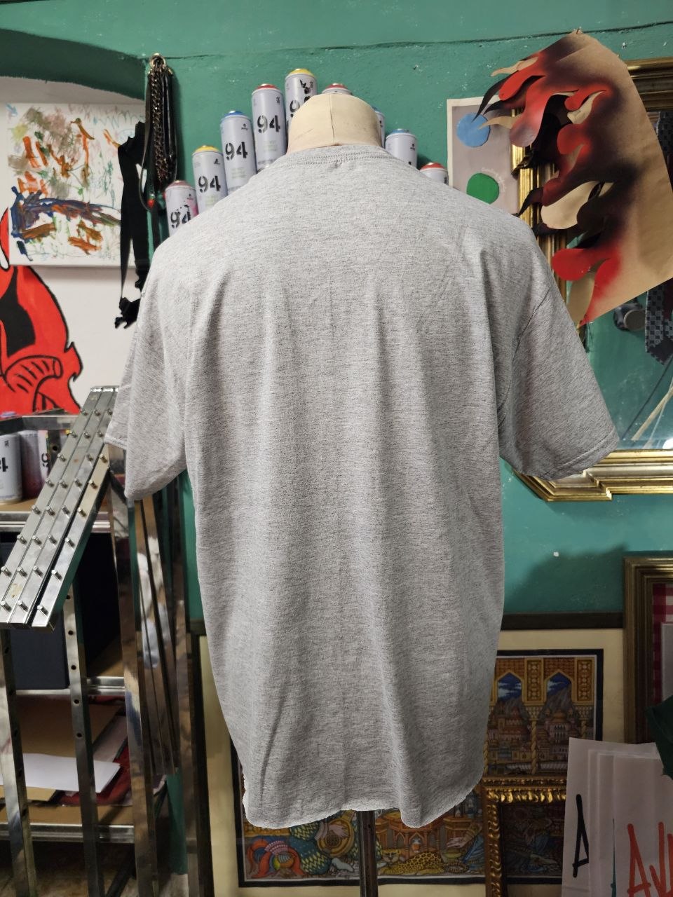 T-Shirt Handmade "Flame II" - Avantgarde