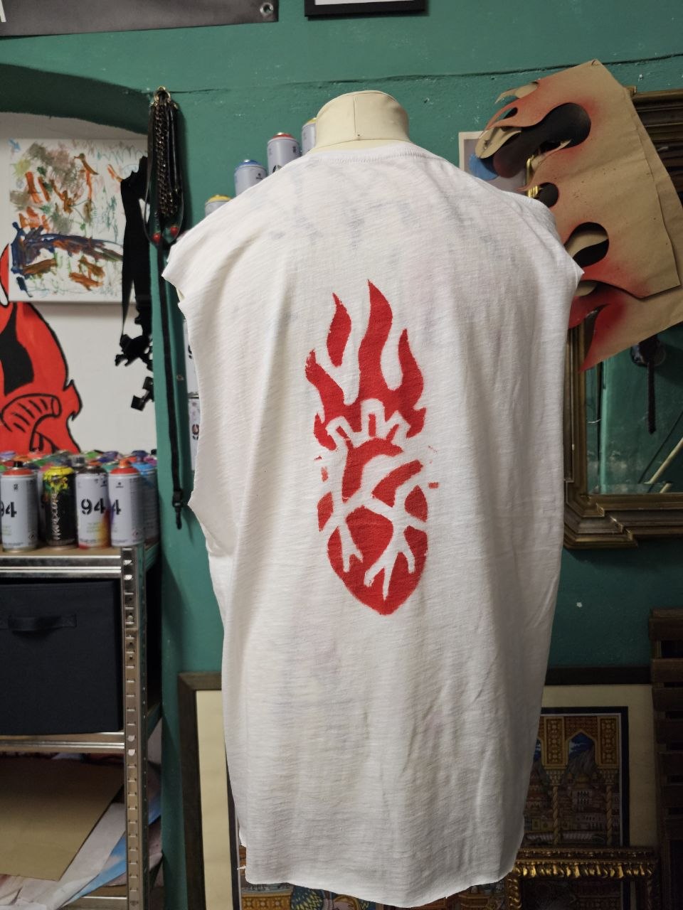 TankTop Handmade "Coeur" - Avantgarde