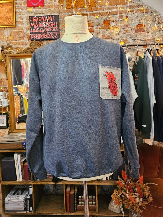 Felpa Handmade "Pocket" - Avantgarde