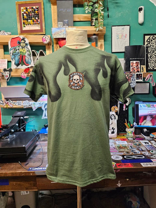 T-Shirt Handmade "Memento Mori II" - Avantgarde