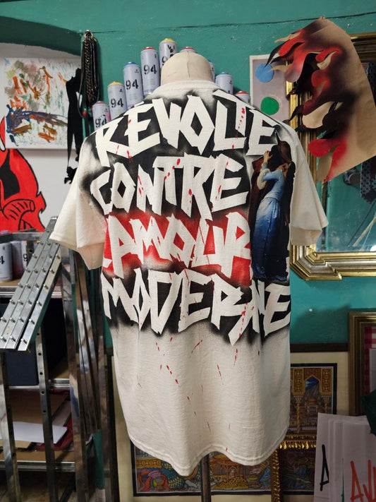 T-Shirt Handmade "Révolte" - Avantgarde