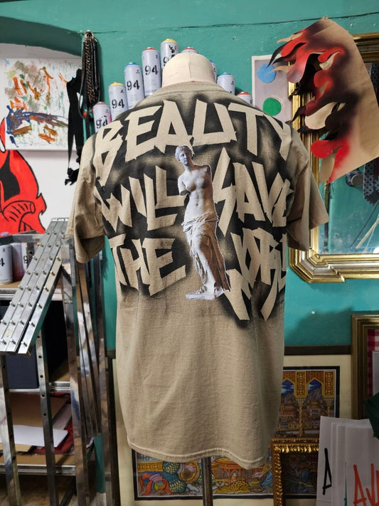 T-Shirt Handmade "Beauty" - Avantgarde