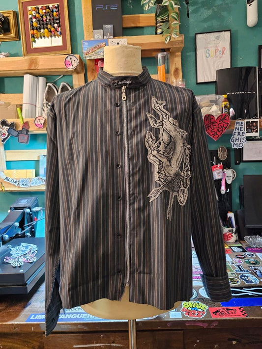 Zip-Up Shirt "Deer" - Avantgarde
