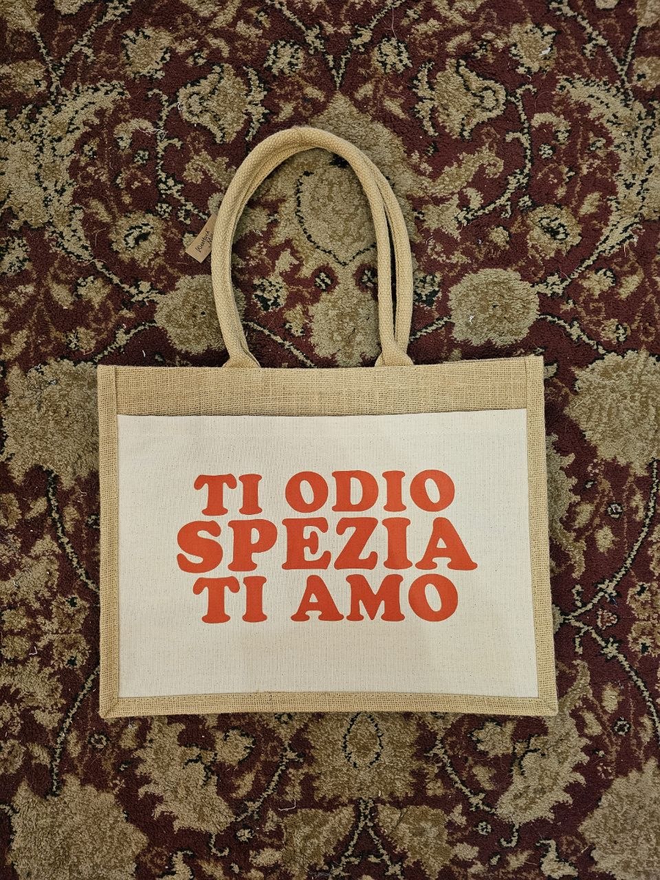 BeachBag Grande "TI ODIO SPEZIA TI AMO" - Avantgarde