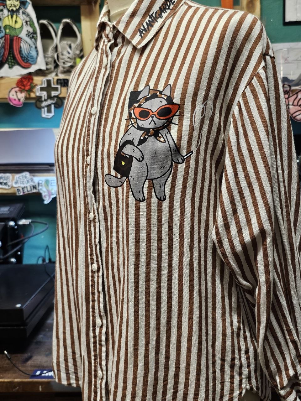 Camicia Handmade "Kitty IX" - Avantgarde