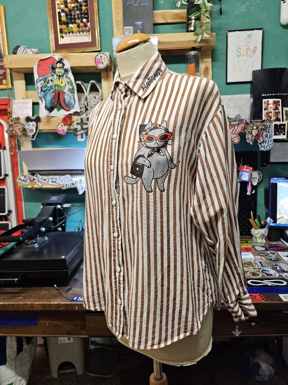 Camicia Handmade "Kitty IX" - Avantgarde