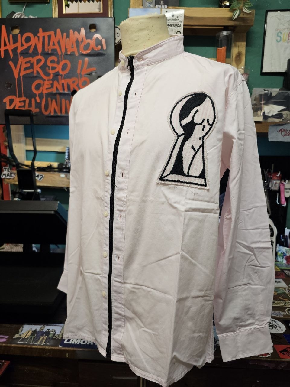 Camicia con Zip "Lock" - Avantgarde