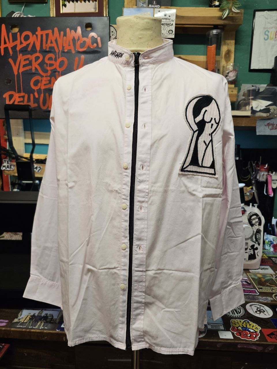 Camicia con Zip "Lock" - Avantgarde