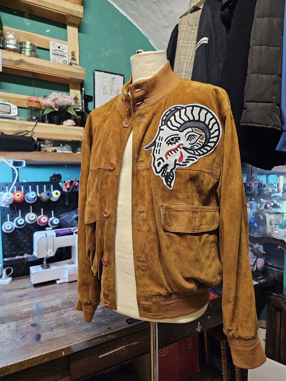 LeatherJacket "Goat" - Avantgarde